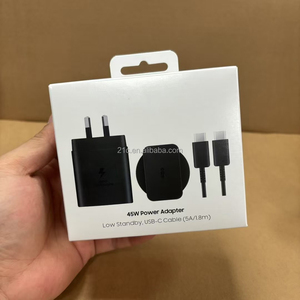<span class=keywords><strong>Original</strong></span> <span class=keywords><strong>de</strong></span> fábrica AU Plug T4511 45W USB C <span class=keywords><strong>cargador</strong></span> + 5A 1,8 M Cable Kit 45W <span class=keywords><strong>Cargador</strong></span> rápido para <span class=keywords><strong>Samsung</strong></span> S24/S23/S22 Ultra Series - Product Image 3