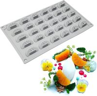 3D Tangerine Slice siliconen mal, sinaasappelsegmenten, fruitfondant, gumpaste, icing mal voor cake, cupcake, sinaasappel fruitmal, siliconen