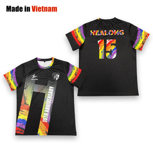 ชุดเสื้อฟุตบอลผ้าโพลีเอสเตอร์100% ออกแบบได้ตามต้องการ - Product Image 1