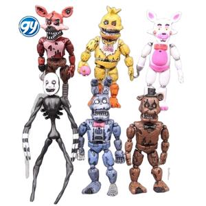 GY 6pcs/batch 6 Génération <span class=keywords><strong>Five</strong></span> Nights <span class=keywords><strong>at</strong></span> <span class=keywords><strong>Freddy</strong></span> Toys Gift Collective Dolls Party Decor Fnaf Action Figures PVC <span class=keywords><strong>Anime</strong></span> Unisex - Product Image 1