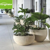 Pots de fleurs carrés noirs Kingmake, pots de fleurs et jardinières pour la maison, plantes, jardin, fournitures décoratives