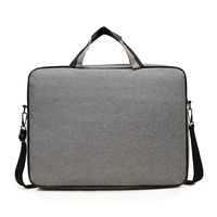 Logo personnalisé 15.6-16 pouces sac d'ordinateur professionnel simple et léger en nylon étui pour ordinateur portable durable multifonctionnel
