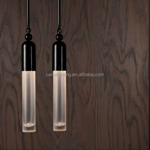 Suspension classique moderne en laiton ancien abat-jour en verre adaptée à l'éclairage suspendu de décoration intérieure d'hôtel de villa de luxe - Product Image 4