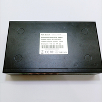 Convertisseur de média FTTH GPRS avec switch Ethernet Gigabit PoE inversé 10/100/1000M, 8 ports LAN RJ45 UTP et 2 ports fibre SC