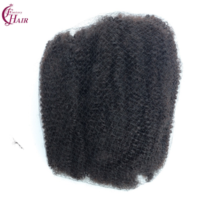 ผมแท้ Afro Kinky Curly แบบเป็นมัด สำหรับถักโครเชต์แบบ Spring Twist ผมแท้ Remy สำหรับถักเดรดล็อค สร้างลอนผม - Product Image 2