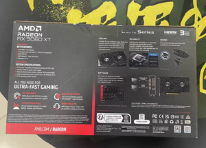 การ์ดจอ RX9060 16GB ใหม่และของแท้ สภาพสะอาด  PCIe 5.0 X16 128-bit Memory Bus ประสิทธิภาพสูง พัดลมคู่ อะไหล่ประกอบ - Product Image 5