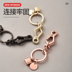 Zinc Alloy Dog <b>Clip</b> Keychain Hook Strong Metal Fashion Bag Luggage <b>Car</b> Keyring G4002 - Product Image 1