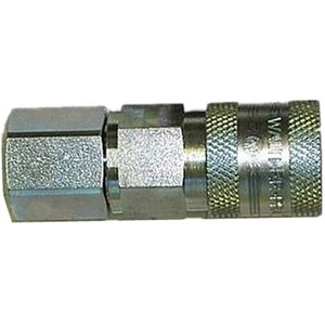 WALTHER ข้อต่อไฮดรอลิกแบบเชื่อมต่อเร็ว 1/2 นิ้ว สแตนเลส สำหรับท่อเกลียว HP-010-2-S1624-12-2-RV - Product Image 2