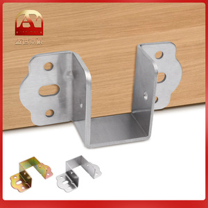 Support en acier métallique épaissi de 5 mm, plaqué zinc, pour support de cadre de lit en bois, accessoire de fixation - Product Image 5