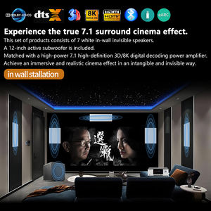 نظام مسرح منزلي بجدار 7.1DTS عالي الدقة في الصوت المحيطي نظام مسرح منزلي غير مرئي - Product Image 2