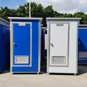 Baño Portátil Modular Económico, <span class=keywords><strong>Inodoro</strong></span> Público Móvil para Playa, Instalación Rápida, Baño Prefabricado para Camping - Product Image 1