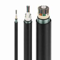 Fibra Óptica Monomodo G652D 4-288 para Exteriores, Aluminio, Tubo Suelto, Blindada, GYTS SC/FC/LC FTTH