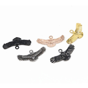 Yunnique Flying Eagle Spacer Beads, perles en métal plaqué acier inoxydable, perles en vrac pour la fabrication de bijoux, accessoires de bricolage - Product Image 2