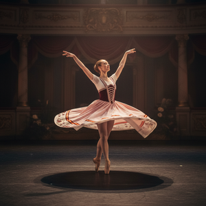 Tutú Profesional de Ballet Estilo Campesino La Fille Mal Gardée, Vestido de Ballet Coppelia, Tutú Romántico para Competencia y Actuación en Escenario - Product Image 3