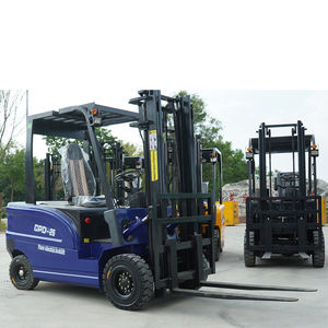 Chariot élévateur électrique livraison gratuite 2 tonnes 2.5 tonnes 3 tonnes petit chariot élévateur électrique tout-terrain à roues - Product Image 1