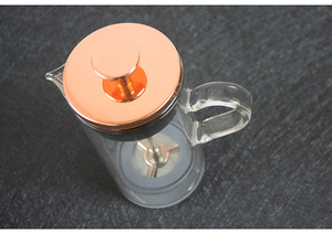 Supporto per set da caffè e tè in vetro borosilicato di alta qualità da 300ML - Product Image 4