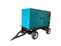 Groupe électrogène diesel 100/200/300/600/800 KW, insonorisé, démarrage automatique à distance, ATS, refroidissement par eau, 50/60Hz, 1800 tr/min