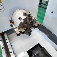 Nouvelle machine de découpe laser CNC pour tubes de main courante d'escalier, découpe de tubes carrés en acier inoxydable, prix compétitif