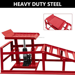 Rampe <span class=keywords><strong>de</strong></span> voiture en <span class=keywords><strong>acier</strong></span> robuste <span class=keywords><strong>de</strong></span> 2 tonnes 2026, service automobile, élévateur hydraulique <span class=keywords><strong>de</strong></span> garage avec sangle <span class=keywords><strong>de</strong></span> câble pour la réparation et le lavage <span class=keywords><strong>de</strong></span> voitures - Product Image 5