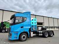 Chine CAMC remorque tête camion T H9 6x4 430HP CNG tracteur camion avec pièces de rechange