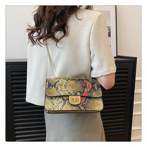 Bolso de sillín para mujer más vendido 2025 nueva moda Color colisión empalme solo hombro bandolera para mujer - Product Image 4