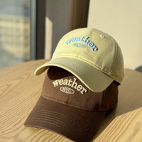Casquette Souple Personnalisée Non Structurée OEM Broderie Lettre pour Hommes et Femmes