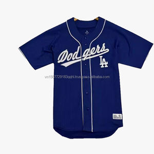 Chaqueta de Béisbol Personalizada con Estampado por Sublimación, Tejido de Malla, Bordado, para Softbol, Moda Urbana, Danza, Deportes, Jersey Corto - Product Image 1