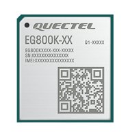 Module LTE Cat 1 Bis EG800K EG800K-CN EG800K-EU Module M2M IoT GSM GNSS avec liaison montante/descendante 5 Mbps/10 Mbps