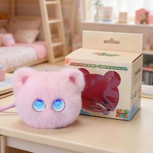Wholesale Custom AI <b>Bear</b> Plush Keychain, Electric Interactive Stuffed Charm, <b>Cute</b> Bag Accessory for Kids - Product Image 3