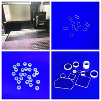 Láminas de Vidrio de Cuarzo de Alta Transparencia Fabricadas en Fábrica, Lámina de Recubrimiento de Cuarzo para Lentes de Cámara