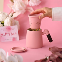 Souvenirs en céramique de style chinois avec logo personnalisé pour la Journée internationale de la femme, fabriqués en Chine, achats en gros pour entreprises, parfait pour le 8 mars