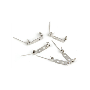 เข็มกลัดโลหะชุบนิกเกิลหมุดแท่งด้านหลังแบบ DIY เข็มกลัดสแตนเลสชุบนิกเกิลแบบหนีบเครื่องประดับสำหรับเข็มกลัดมุก - Product Image 6