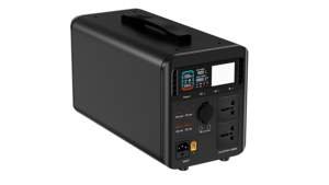 Station d'alimentation portable d'extérieur 1200W 1008Wh, batterie LiFePO4, sortie AC 220V, générateur solaire, alimentation de secours - Product Image 3