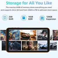 Tablet Android de 7 Pulgadas en Oferta, Pantalla IPS de 1024*600, 2GB de RAM, 16GB de ROM, Teléfono 3G, WiFi