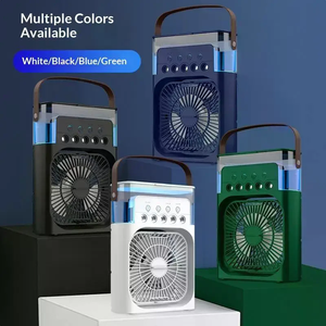 Nouveau ventilateur 3 en 1, climatiseur d'air domestique, petit refroidisseur d'air, lumière LED nocturne, humidificateur portable, ventilateur de réglage de l'air, ventilateur pour le bureau et la maison - Product Image 1