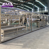 500-5000 BPH Abattoir de poulet automatique Halal Abattoir de dinde de volaille pour conteneur d'abattage de volaille