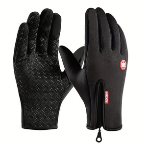 Gants d'hiver pour hommes et femmes, compatibles avec les écrans tactiles, chauds, pour le cyclisme en plein air, la conduite, la moto, résistants au froid et au vent - Product Image 5