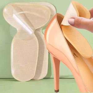2pcs Foam Sponge Shoe <b>Heel</b> Insoles Foot <b>Heel</b> <b>Pad</b> Sports Shoes Adjustable Antiwear Feet Inserts <b>Heel</b> Protector - Product Image 2