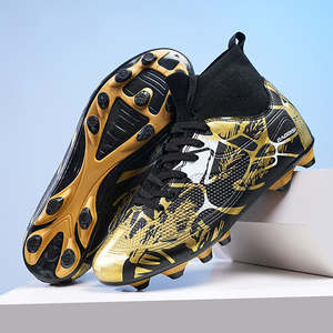 Chaussures de football à crampons antidérapantes de haute qualité pour hommes et femmes, nouvelles chaussures de sport pour jeunes 2025, chaussures de football d'entraînement pour toutes les saisons - Product Image 1