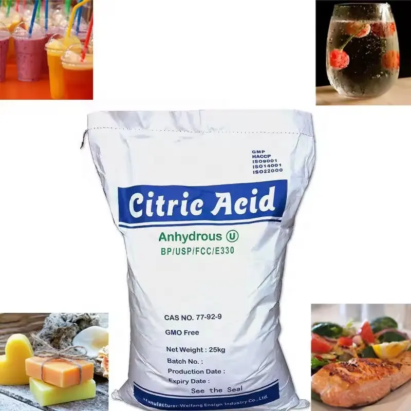 Fabricante suministro ácido cítrico líquido ácido cítrico grado industrial en China