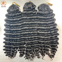 Extensions de cheveux humains brésiliens Remy bouclés en gros, ondulations profondes, cheveux à crocheter pour coiffures bouclées et effet plume – Fournisseur de confiance