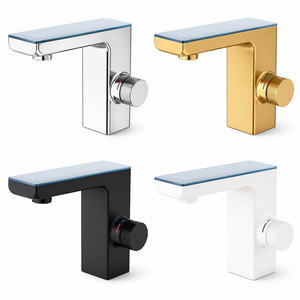 <span class=keywords><strong>Miscelatore</strong></span> Rubinetto <span class=keywords><strong>Lavabo</strong></span> Bagno da Appoggio Senza Contatto con Sensore Automatico a Infrarossi Touchless - Product Image 6