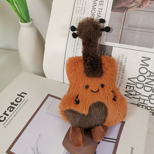 จี้พวงกุญแจ LED รูปตัวการ์ตูนน่ารักสำหรับไวโอลินลายการ์ตูนตุ๊กตารูปปั้นสุดสร้างสรรค์ที่ปลอดภัยกระเป๋าตุ๊กตาทองแดงหล่อ - Product Image 5