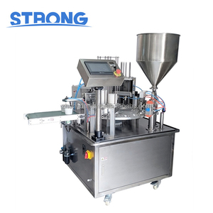 Máquina Comercial Automática Rotativa para Llenado y Sellado de Yogur, Jugo, Chocolate y Gelatina en Vasos de Plástico con Gran Precisión - Product Image 2
