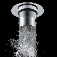 Filtre de vidange de sol multifonctionnel avec bouchon pop-up, filtre anti-cheveux pour lavabo, siphon de douche, accessoire de salle de bain