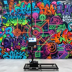 Industriel gros extérieur murales à grande échelle texturé Portable automatisé Smart 3d Wall Pen imprimante Robot - Product Image 1