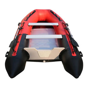 2024 nuevo diseño plegable PVC suelo <span class=keywords><strong>de</strong></span> aluminio inflable barco <span class=keywords><strong>de</strong></span> <span class=keywords><strong>pesca</strong></span> inflable barco neumático en el mar, Río y lagos - Product Image 2