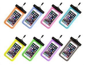 Pochette étanche pour étui de téléphone sac sec sous-marin <span class=keywords><strong>avec</strong></span> sangle de <span class=keywords><strong>cou</strong></span> <span class=keywords><strong>couverture</strong></span> de téléphone de natation pour jeux d'eau plage Sport ski - Product Image 6