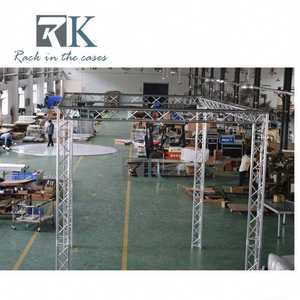 RK Estructura de Aluminio de Ensamblaje Rápido Plateada 400*400mm, Aleación 6082-T6, Configuraciones de Escalera/Triángulo/Cuadrado para Eventos al Aire Libre - Product Image 5