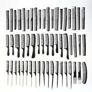 Juego de Peines de Plástico de Alta Calidad para Peluquería, Antiestáticos, para Salón de Belleza y Corte de Cabello - Product Image 1